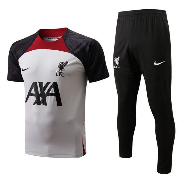 Camiseta Liverpool Conjunto Completo 2022/23 Blanco